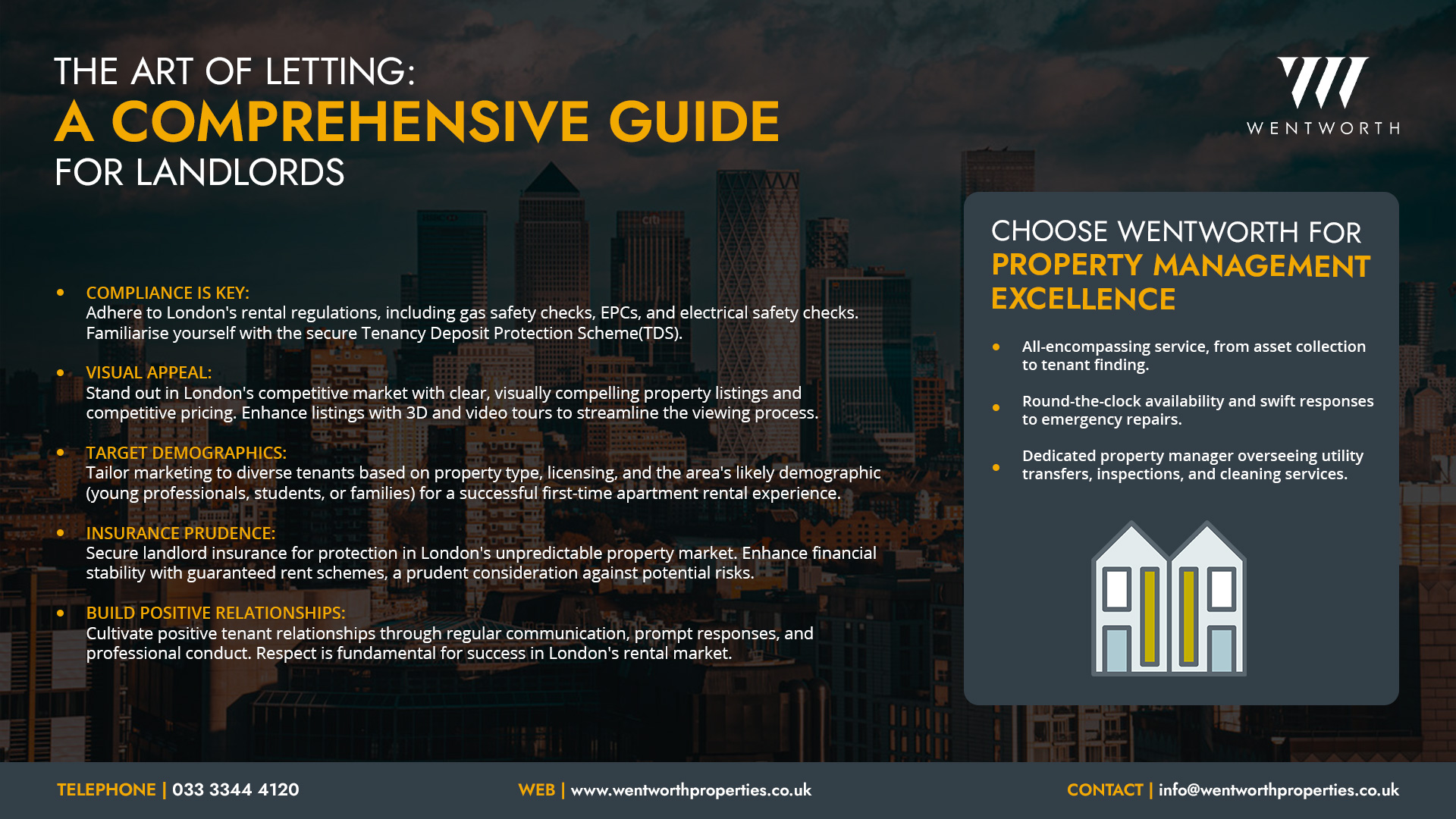 Information about a comprehensive guide for landlords